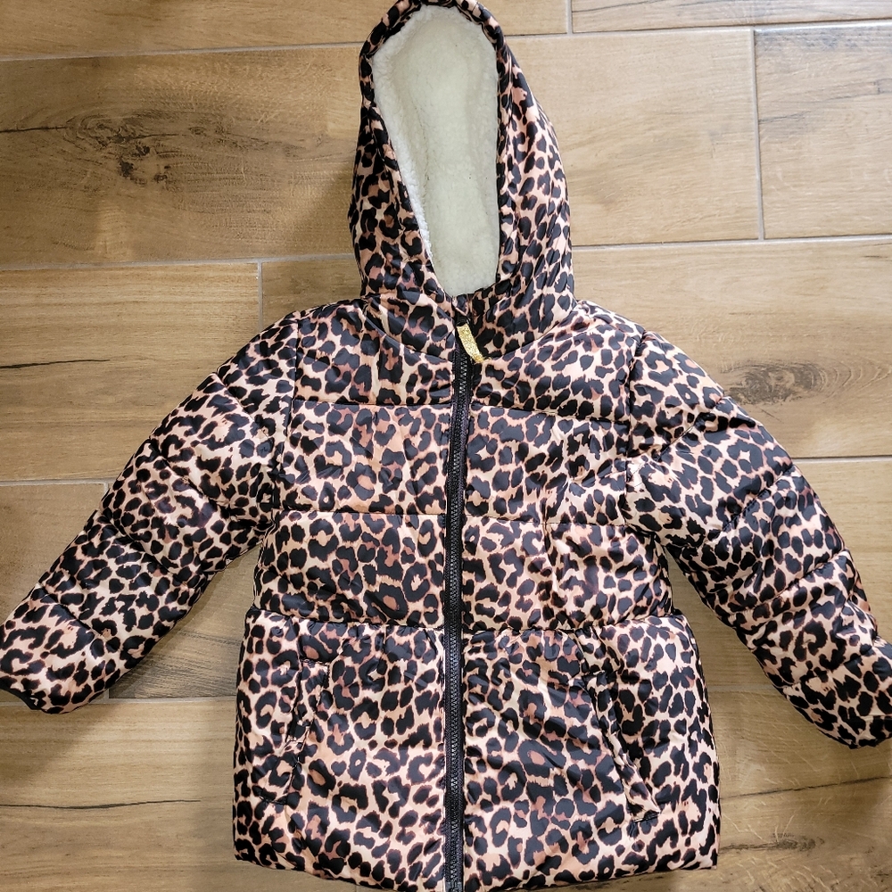 MEMBERS MARK Leopard Print Kids Jacket